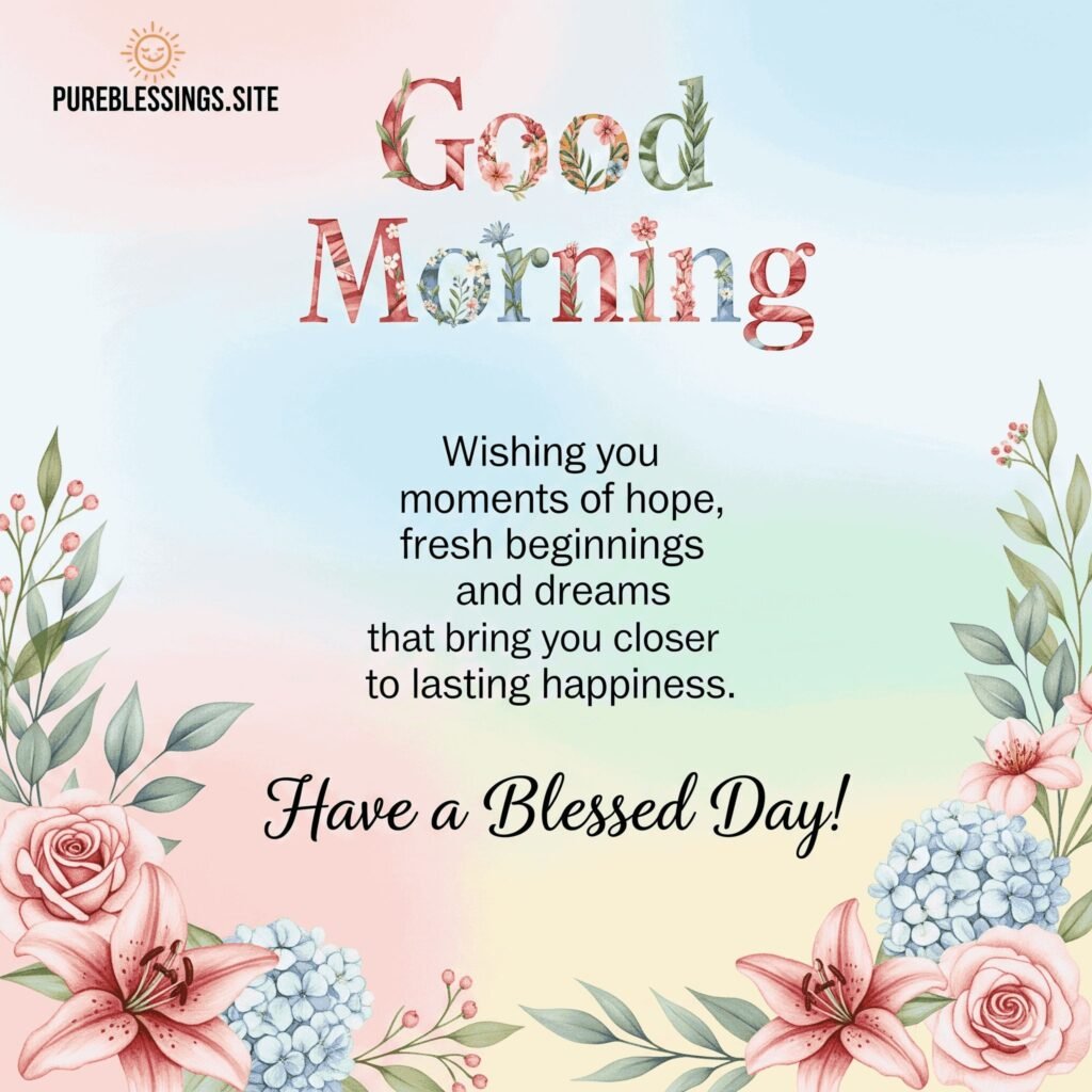 Beautiful Monday Blessings