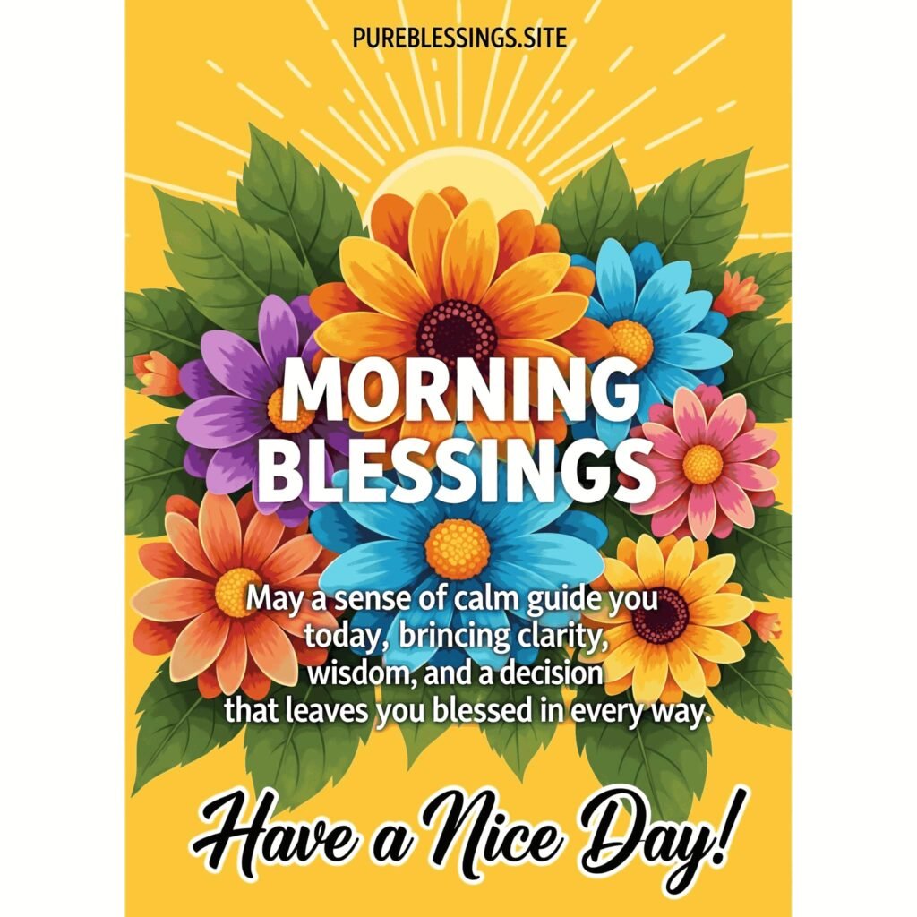 Unique Monday Morning Blessings